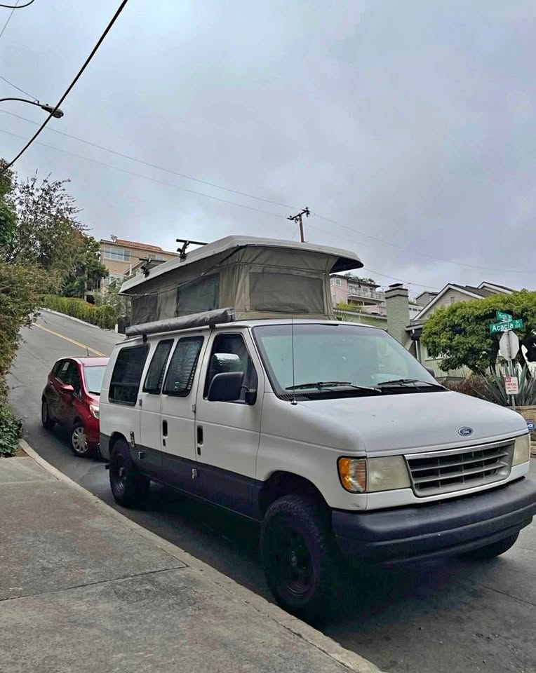FORD ECONOLINE POP UP TOP BAJA BUS