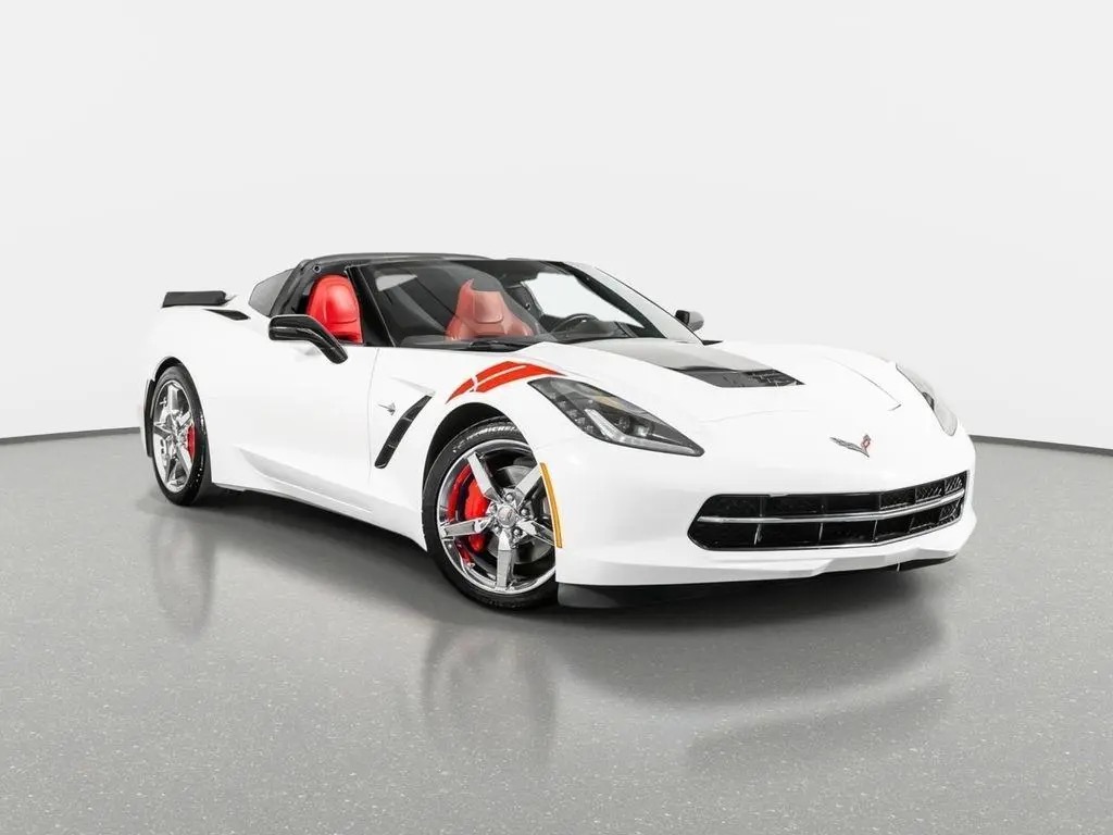 Chevrolet Corvette C7 Stingray Coupé Targa 2014 – V8 6.2L LT1 (455 ch) – Boîte Manuelle 7 Rapports – 34 300 Miles – Homologuée & 0 € Malus