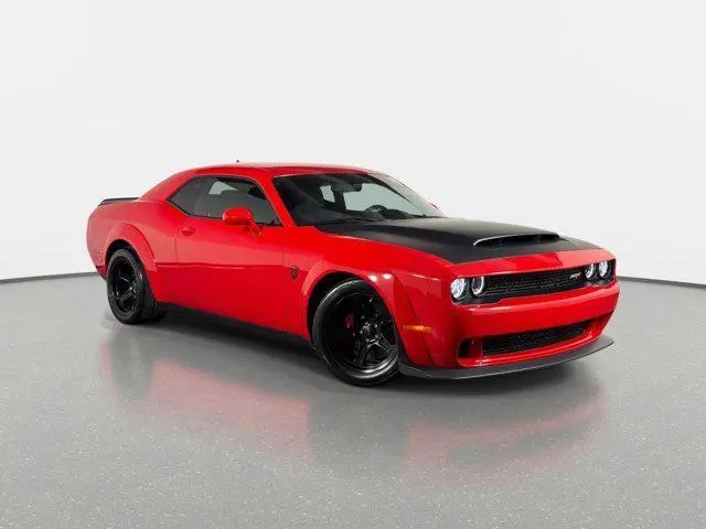 Dodge Challenger SRT Demon 2018 – V8 6.2L Supercharged HEMI (840 ch) – 5 570 Miles – 1ère Main – Homologuée & Malus Inclus