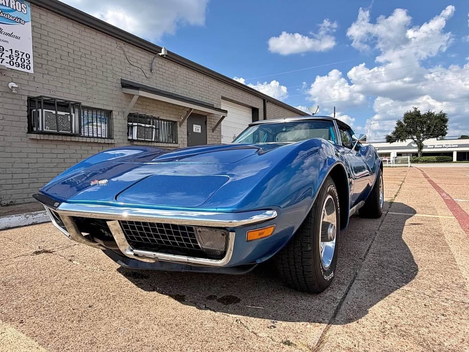 Chevrolet Corvette C3 Stingray 1970 « Chrome Bumper » – V8 350ci (300 ch) Matching Numbers